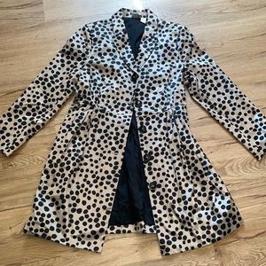 Brand new satin coat